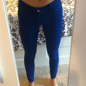 American Eagle Blue Jeggings